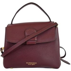 Burberry Small Camberley Purse - Mahogany Red
